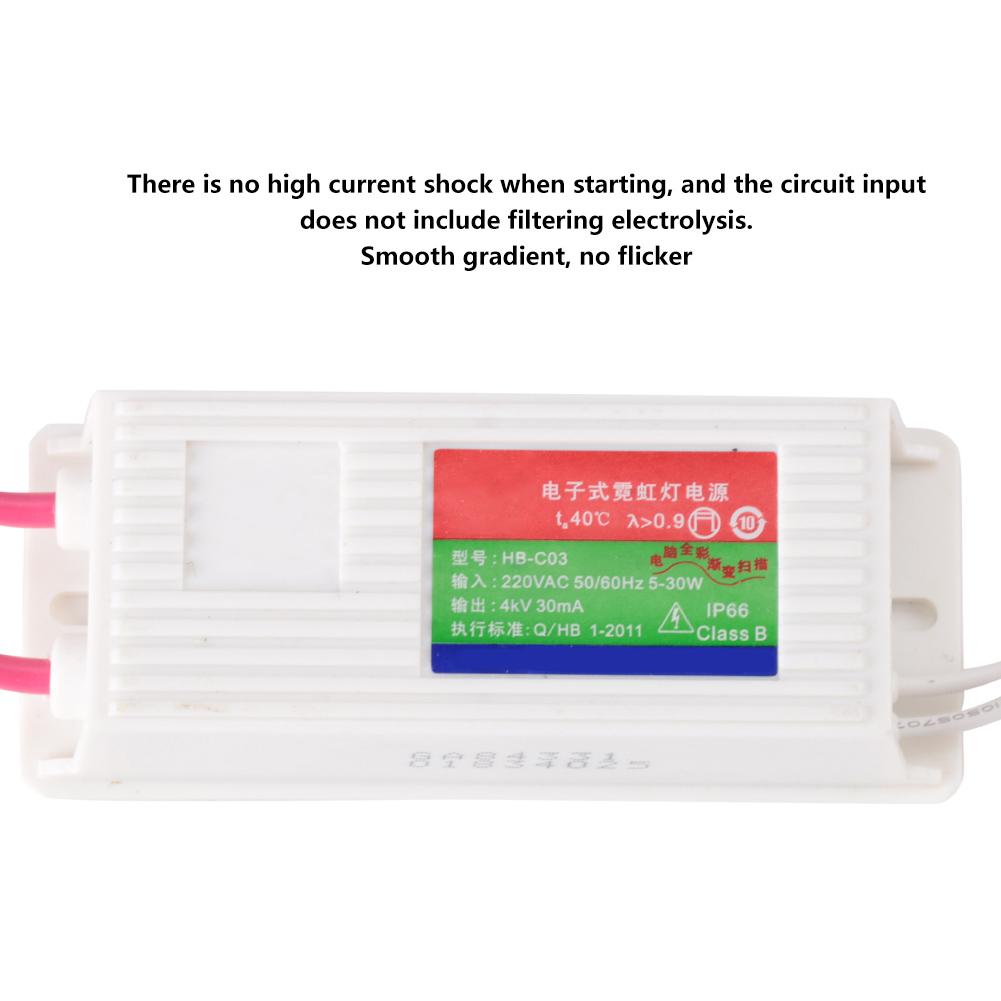 Neon Electronic Transformer 4KVAC 30mA Load 1- Neon Sign Power Supply Rectifier