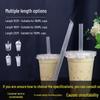 Disposable Hardened Thick Bubble Tea Straws