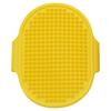 Pet Grooming Brush for Bath Massage, Silicone Bristle Deshedding Tool with Ergonomic Handle for Cats Dogs, 1PC