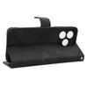 For Oukitel C51 Case Skin-Touch Shockproof Leather Wallet Stand Flip Phone Cover