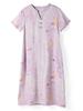 Retro Artistic Ramie Print Qipao Dress – V-neck, Short Sleeve, Mid-Length, Chinese Style for Summer
