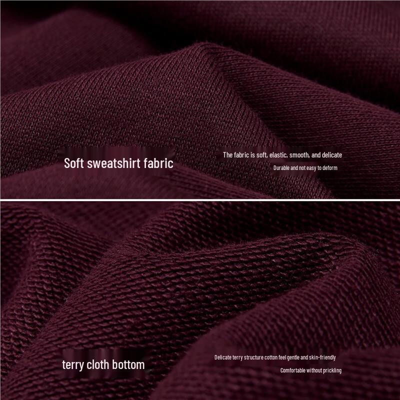 Giordano Women's Embroidered Puppy Round Neck Sweatshirt