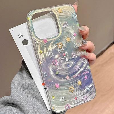 Husă de telefon pentru iPhone 11 13 16 ProMax, husă pentru iPhone 14 15 ProMax 12 13 ProMax 13 Pro 14 Pro, husă de telefon cu design spiralat, la modă și versatilă, cu desene animate drăguțe