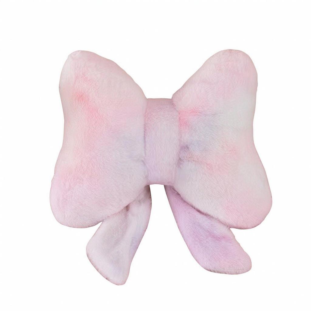 Lightweight Bowknot Pillow | Bow Cushion, Fluffy, Decorative with Bow,