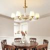 OEING Copper LED Chandelier