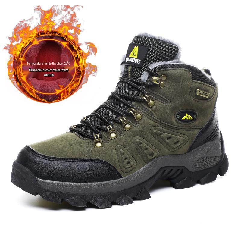 Plus Size Autumn/Winter High-Top Hiking Boots for Couples