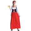 Halloween Oktoberfest Bierkönigin Kostüm für Festival oder Bühne