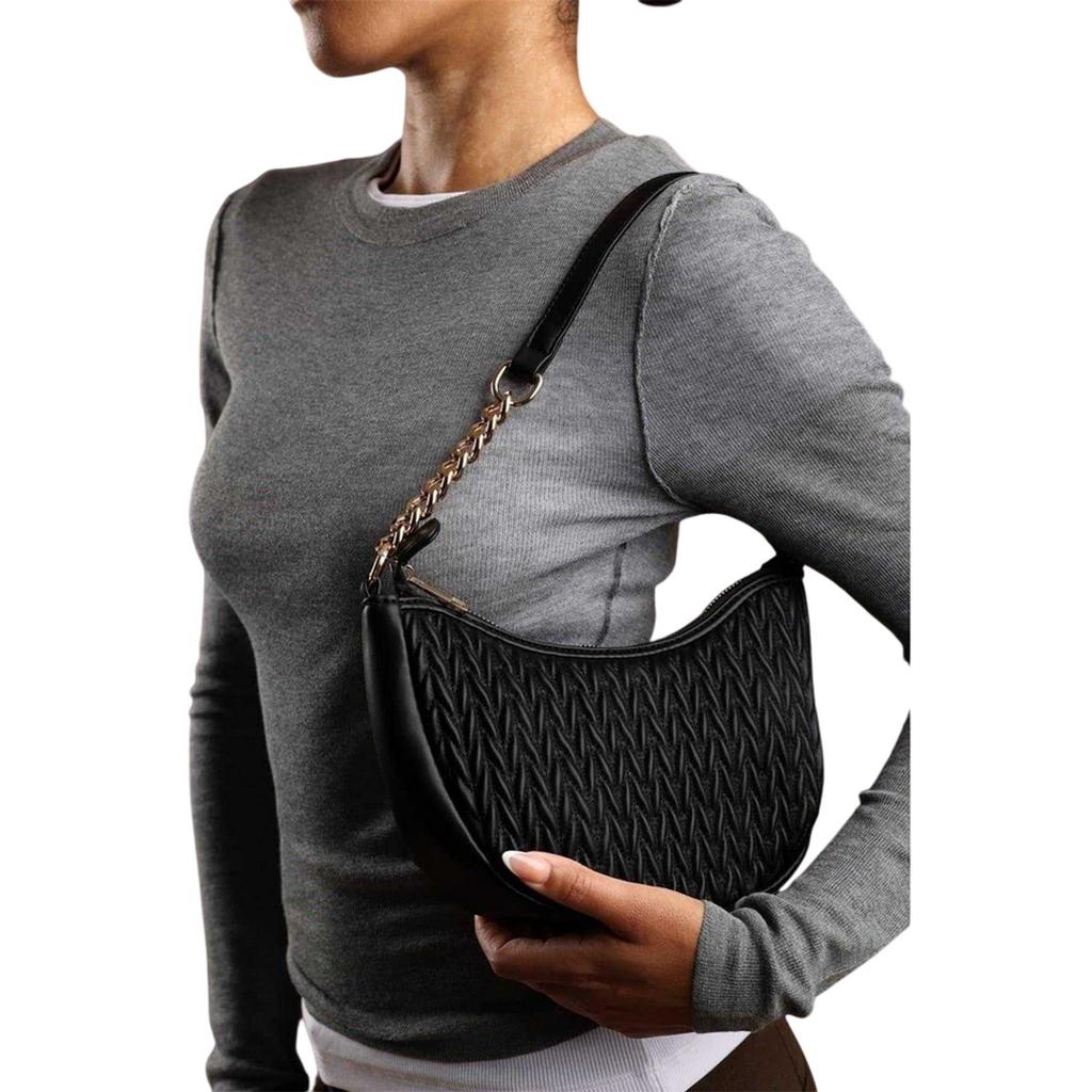 Where's That From Crescent Shaped Shoulder Bag