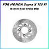 Motorcycle Rear Brake Disc Rotor For Honda Supra X 125 FI 185MM Modification Floating Disc Brake