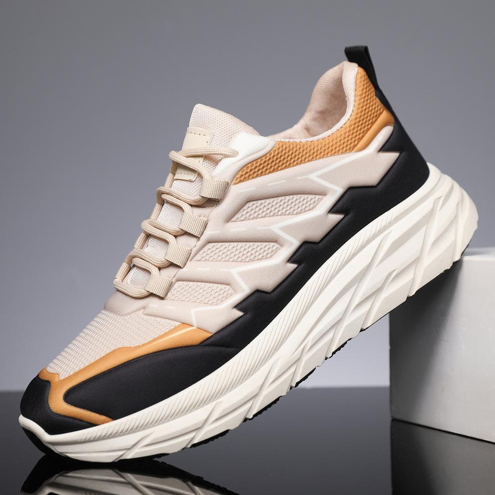 Platform Men's Shoes Fashionable Stylish Outfit Comfortable Temperament Men's Sports Running Shoes Lightweight Casual Pumps