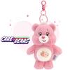 Care Bears Rainbow Keychain Plush Toy, Super Cute Backpack Ornament, Cell Phone Strap, Hanging Ornament, Birthday Gift, 15cm (Color: Pink)