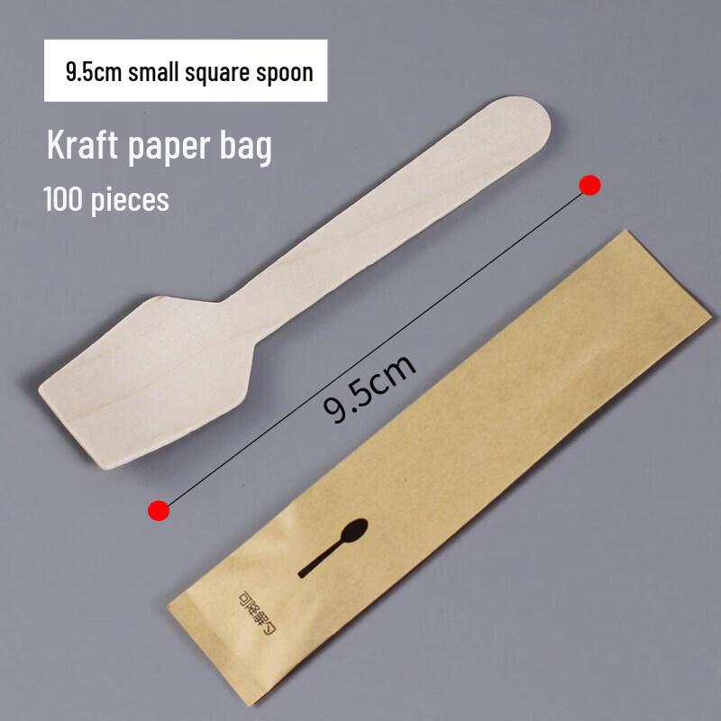 Eco-Friendly Disposable Wooden Spoons