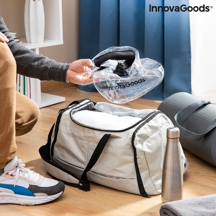Kettlebell - InnovaGoods - Fibell - Eau - Guide d'exercice inclus - Fitness