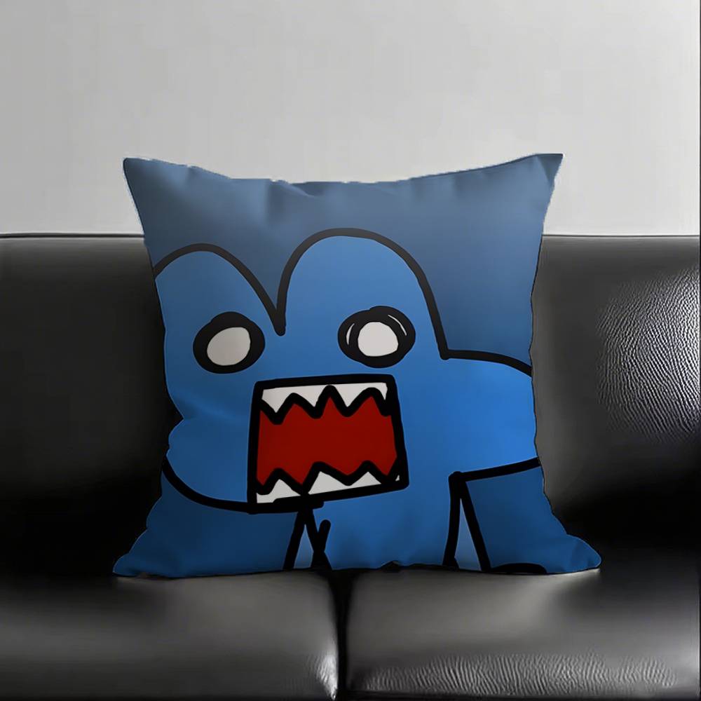 1 Stück Lustige Anime BFDI Kissenbezug Quadrat Schlafzimmer Sofa Freizeit Komfort Kissen Auto Wohnzimmer Heimdekoration