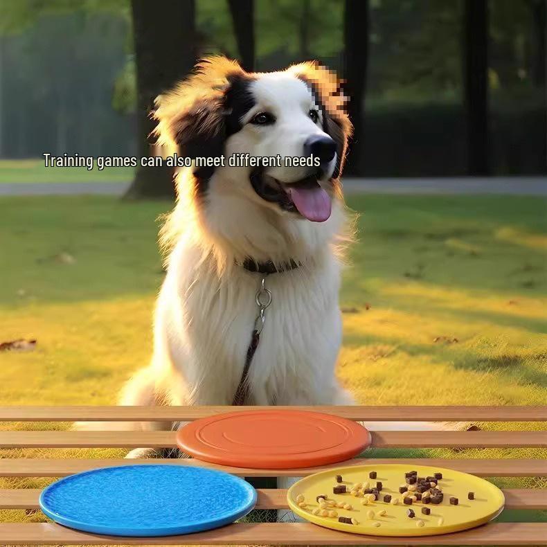 Floating Dog Frisbee Toy for Medium To Large Breeds - Interactive, Durable, Ideal for Training and Retrieval