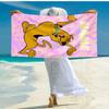 Personalized customized proof beach towel with Scooby-Doo pattern - soft, absorbent,quick-drying,perfect swimming,camping&bathing