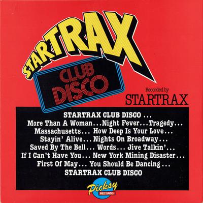 7-tums Skiva STARTRAX - Startrax Club Disco KSY1001 Picksy Records 1981 UK Dance & Electronica Begagnad
