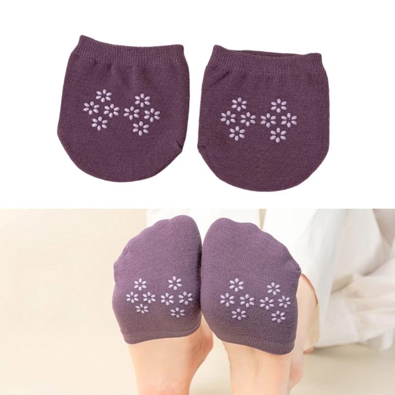 8 Paia Calzini Corti in Cotone da Donna Copri Dita Calzini Liner Invisibili Copri Dita Avampiede Calzetteria Regalo