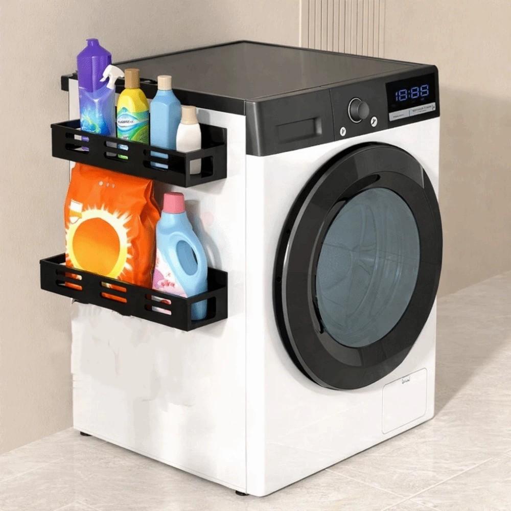 1/2PCS Iron Magnetic Spice Rack Wall Mounted Refrigerator Organizer Durable Seasoning Holder  Home