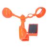 Réflecteur rotatif à énergie solaire et éolienne, répulsif ultrasonique pour animaux en extérieur, protection contre les oiseaux, alarme,