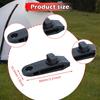 10 Heavy Duty Tarp Clamps, Tent Fixed Awning Thumb Screws for Tarps, Boat Covers And