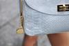 Italian Leather Messenger Bag, Beige Leather