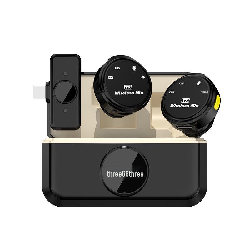 Q9 Dual Wireless Lavalier Microphone Set with Charging Case for Live Streaming, Video Recording, Noise Reduction, and Monitoring