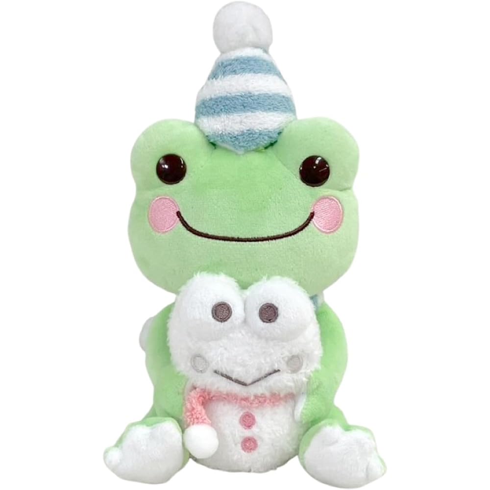 Nakajima Corporation Kerokero Keroppi x Frog Pickle Snowman Pickle S 204318-24
