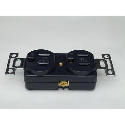 American Electric 7110GD Unplated Wall Outlet