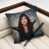 For Singer C-Chappell Roan Throw Pillow Case Sham 30X30Cm 45X45Cm 50X50Cm Square Office Cushion Cover