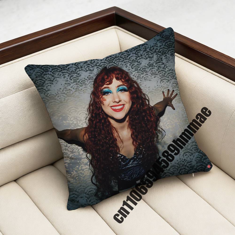 For Singer C-Chappell Roan Throw Pillow Case Sham 30X30Cm 45X45Cm 50X50Cm Square Office Cushion Cover