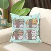 Kawaii Cat Decorative Pillows Anime Pillow Cover Sofa Cushions Cushion Covers Pillowcase x Body Fall Decor Bed Throw
