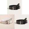 Punk Style Rivet Star Hollow Personality Belt Decoration Alloy Pin Buckle Waist Belt European And American Style Fashion Belt In Stock