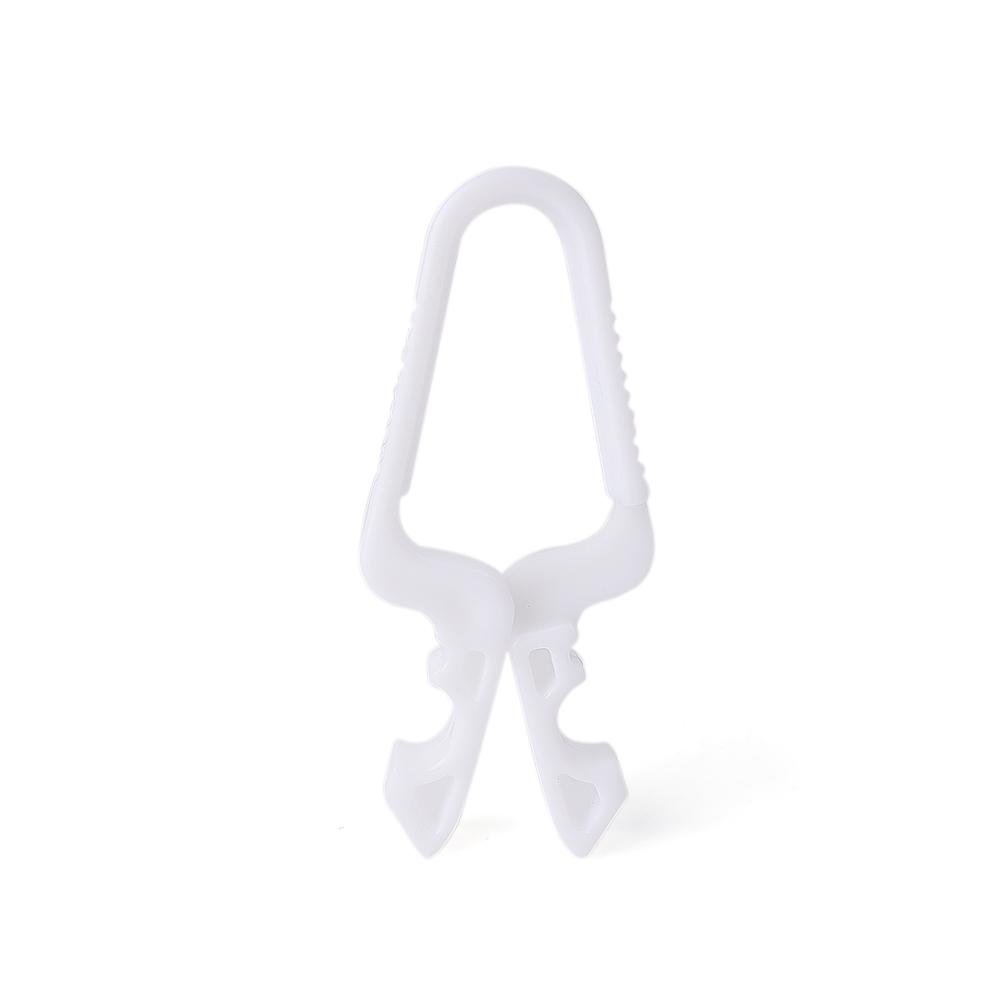 

6 шт. универсальные пластиковые прищепки белый