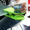 Clip On Cup Holder Mug Holder Clamp for Camping Chair Sunbed 6.5cm Diameter Portable Desk Side Mug Holder for Office Auto Travel Family