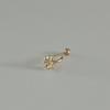 BettyU 14k guld Merida blomma piercing