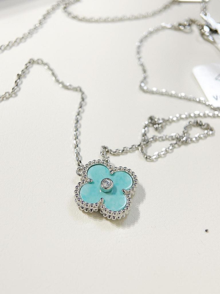 Złota Bransoletka i Naszyjnik z Czterolistną Koniczyną, Platerowane 18K - Idealny Prezent na Urodziny Dziewczyny