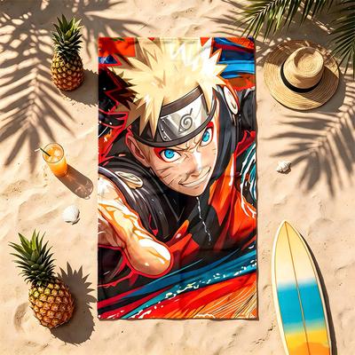 Naruto (14) Thema Strandtuch Sandabweisend Weich Und Bequem Geeignet Für Den Pool Camping Yoga Und Tauchen Ein Reise