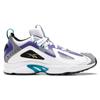 Reebok DMX Series 1200 White Team Purple Teal Unisex Sneakers Footwear-White Seaport-Teal H01424