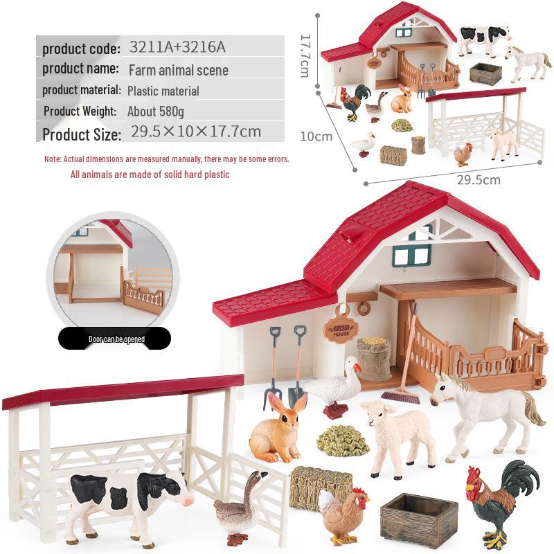 Children's Thousand-Mile Horse Simulation Model Toy and Sand Table Set