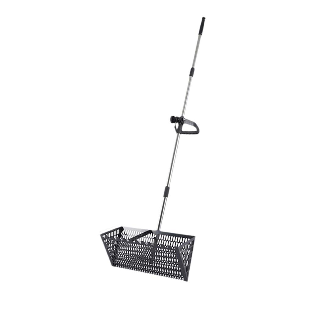 Sand Fleas Rake Sifting Multifunctional Easy Cleanup Premium Telescopic Handle Beach Sifter Deep Shovel Chicken Poop Scooper