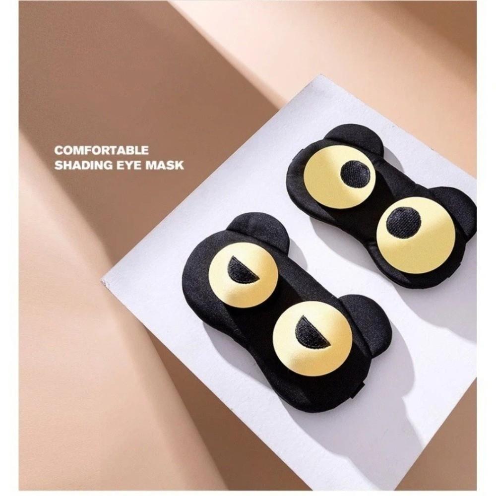 Cartoon Plush Sleep Eye Mask Skin-friendly 3D Eye Mask Lovely Plush Sleep Mask  Dream Night