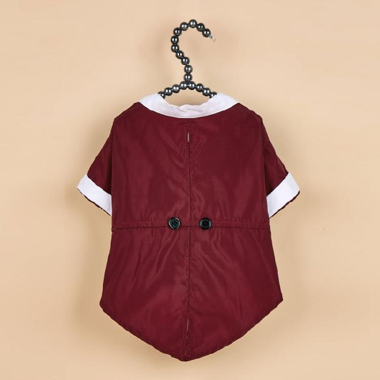 Wedding Party Pet Shirt Black Jumpsuit with Tuxedo Shape Adjustable Cats Neckwear Puppy Jumpsuit Cats Accessories