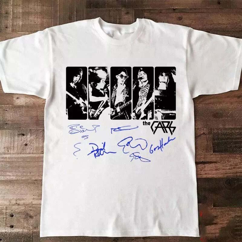 Band The Cars American rock Members Signature Unisex T-Shirt Unisex T-Shirt M