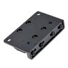 4 String Electric Bass Guitar Fixed Bridge 79.5x51.5MM Guitar Bridge Assembly Metal Texture Perfect for Electric Guitar