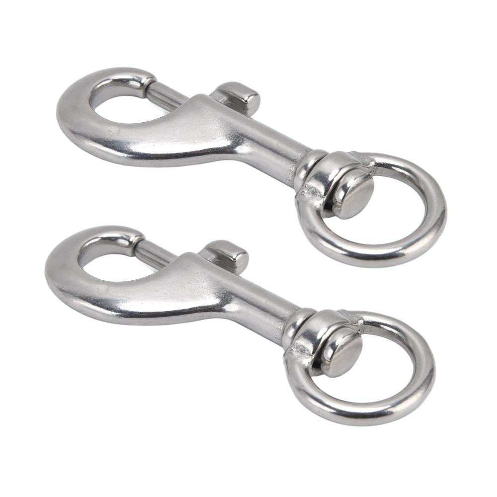 6pcs Heavy Duty Swivel Eye Bolt Hooks Marine Grade Heavy Duty Bolt Snaps  For Camera Strap