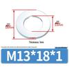 Extra Large Galvanized Metal Flat Washers - Sizes M1.6 to M14