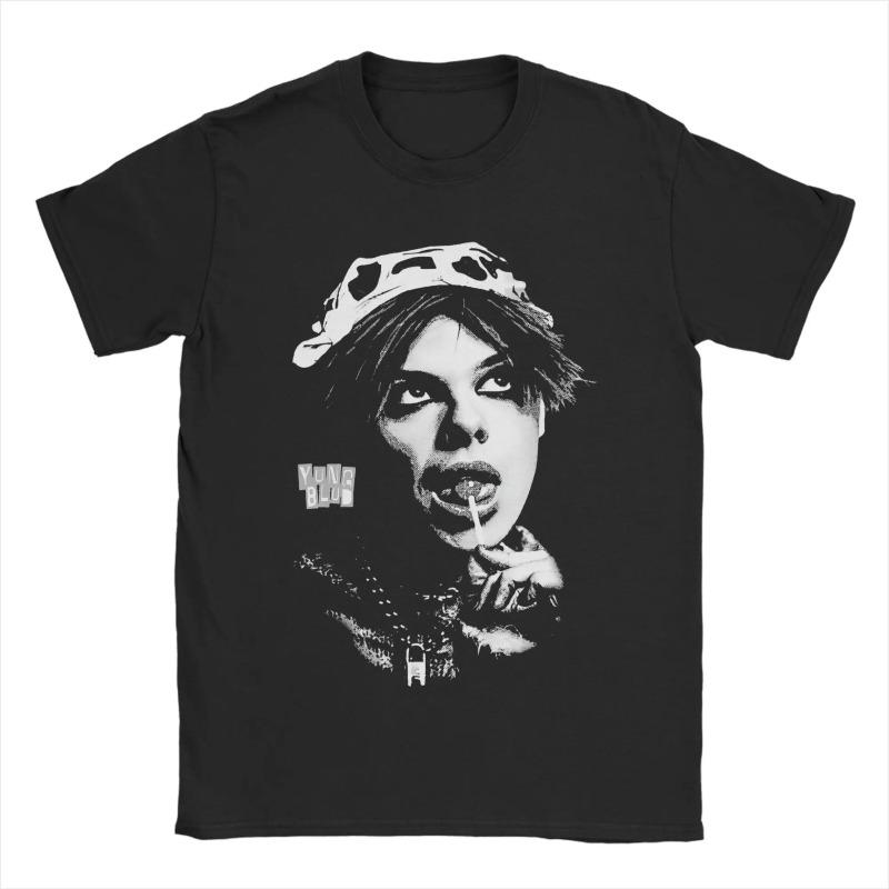 Yungblud IDOLS Album Tour Bayingimg Tričko Harajuku Trička Tričko Letní 100% Bavlna Kulatý Výstřih Nadměrné Oblečení