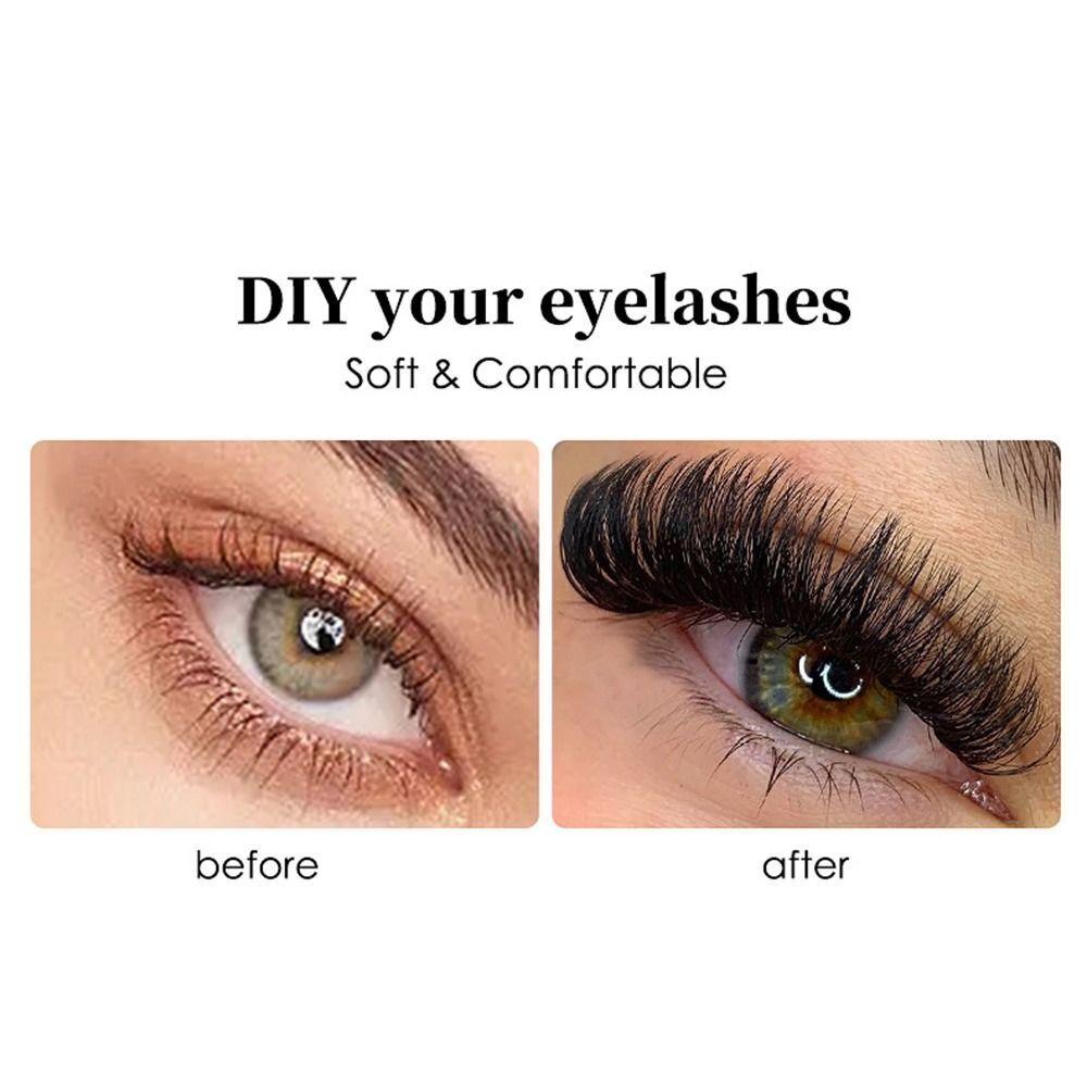 Mixed Individual Cluster Eyelashes for 98 Cluster/Box Lashes Extension