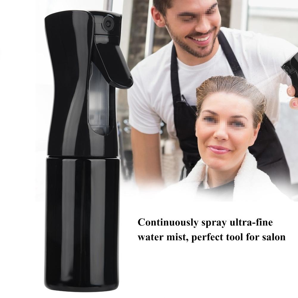 

Многоразовый парикмахерский распылитель для воды, бутылка-спрей для парикмахерской, инструмент для волос, белый S 200ML чёрный